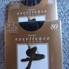Kanebo excellence TIGHTS 80デニール M~L　2組のサムネイル