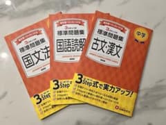 中学生 3ステップ式 標準問題集 6冊セット 受験研究社のサムネイル