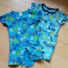 そらまま様専用☆80cm☆男の子向けロンパースセット☆のサムネイル