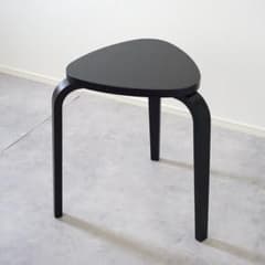 IKEA イケア KYRRE シルレ スツール ブラック 廃番 - メルカリ