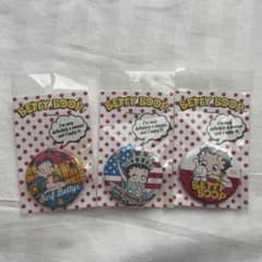 レア　ベティちゃん　ベティブープ　缶バッジのサムネイル