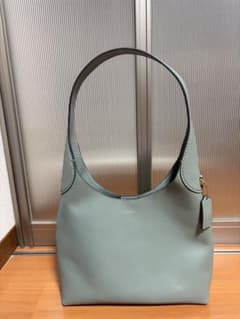【値下げ】COACH グリーン ショルダーバッグ ブルックリン 布袋付き 限定色のサムネイル
