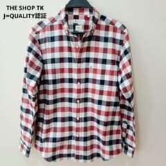 【美品】THE SHOP TK 長袖チェックシャツ L メンズのサムネイル
