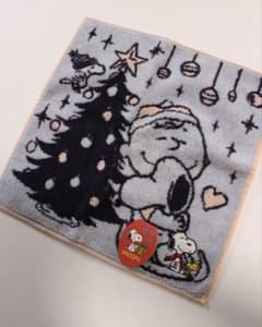 【新品】SNOOPY クリスマス ミニタオル