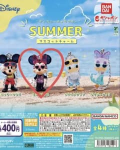 ディズニーキャラクター SUMMER マスコットチャーム ミニーのサムネイル