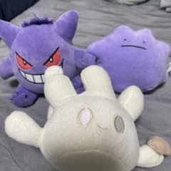 ポケモン ぬいぐるみセット ゲンガー メタモン シロデスナのサムネイル