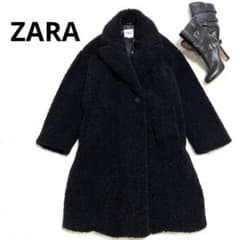 美品☆ZARA　プードルコート　テディ ZARA プードル テディベアコート - メルカリ