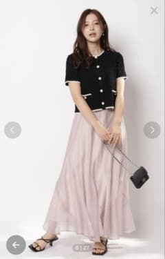 新品 Apuweiser-riche シャイニーエスカルゴスカート ピンク 1 - メルカリ