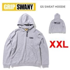 グリップスワニー GS スウェットフーディー パーカー ヘザーグレー XXL