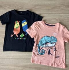 Tシャツ2枚セット 120サイズのサムネイル