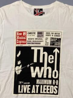 The Who ザ・フー Tシャツ Maximum R&B ポスター 白 - メルカリ