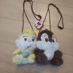 チップ＆デールのチップとクラリス ポーチ