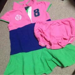 トミー☆ポロワンピ☆2T美品のサムネイル