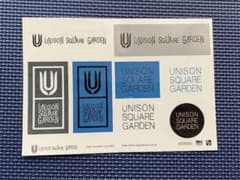 【最終値下げ】unison square garden ステッカーのサムネイル