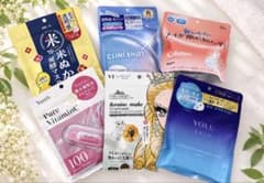 フェイスマスク 6種セット まとめ売りのサムネイル
