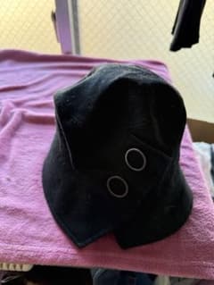CA4LA 블랙 버킷 모자