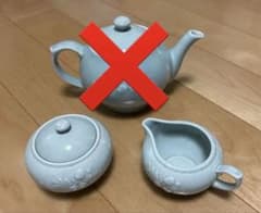 Afternoon Tea シュガーポット、ミルクピッチャーのサムネイル