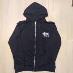 限定 STUSSY ソウル ジップアップパーカー 黒 Mのサムネイル