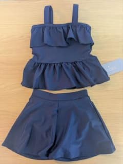 フリルスクールセパレート 水着 ネイビー 120のサムネイル