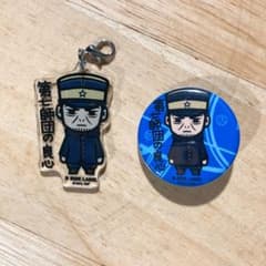 ゴールデンカムイ 月島軍曹 缶バッジ ごちきゃら缶バッジゴールデンカムイ/月島軍曹 | ベルハウスショップ