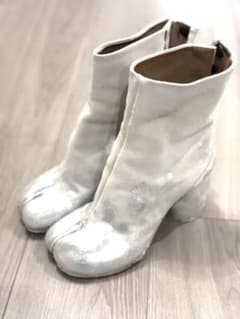 Maison Margiela Tabi スウェード ペイント タビブーツのサムネイル