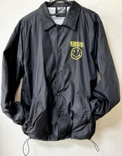【激レア】NIRVANA ナイロンジャケット Ｌサイズ　コーチジャケットのサムネイル