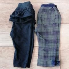 女の子 パンツ 80cm 2点セットのサムネイル