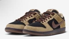 NIKE SB DUNK LOW PRO スエード ブラウン ブラックのサムネイル