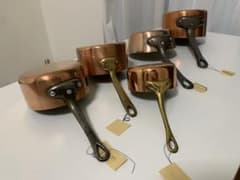 銅製片手鍋　ソースパン　5個セット　フランスアンティーク 銅製片手鍋 ソースパン 5個セット フランスアンティーク - メルカリ
