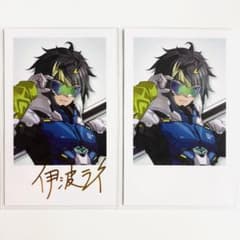 にじさんじ】伊波ライ デビューチェキ ランダムチェキ風カード - メルカリ