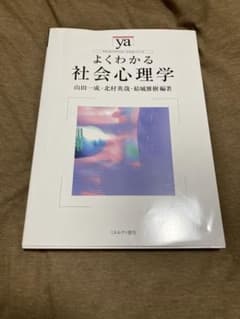 よくわかる社会心理学のサムネイル