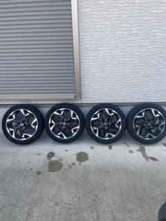 ②Honda スポークデザイン ホイールセット 2本セット 165/55R15のサムネイル