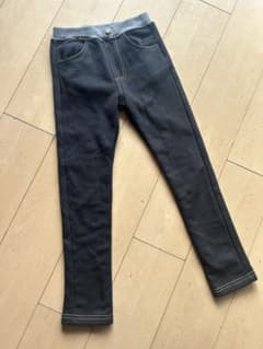 キッズ ロングパンツ 130cm 黒色のサムネイル