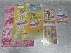 アイカツ　ピンキーファンキーコーデ　３枚セット　ブランドコレクション6のサムネイル