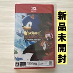 新品未開封 Switch2 ソニック × シャドウ ジェネレーションズ ソフト