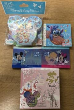 東京ディズニーリゾート メモ帳セット 30周年 25周年 5個セット - メルカリ