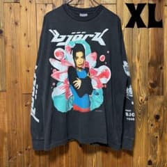 Bjork Post Tour 1996 XL ビョーク フェード加工 ロンT Bjork Post Tour 1996 XL ビョーク フェード加工 ロンT - メルカリ