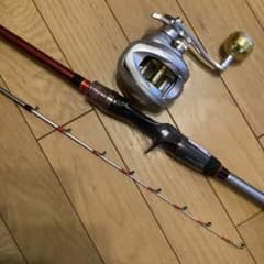 青物 タコ1.75m MAX300g 2ピースロッド&ベイトリール - メルカリ