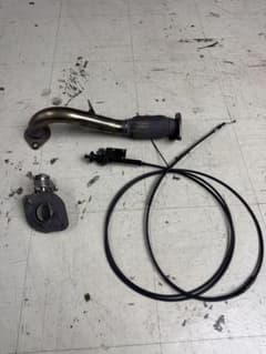 サンバー用　フロントパイプ　ECVバルブ サンバー用 フロントパイプ ECVバルブ - メルカリ