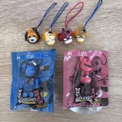 ガンダム ベアブリック ストラップ お茶犬（平成）まとめ売り - メルカリ