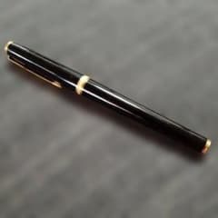 PARKER万年筆 ブラック ゴールド 18K 750 FRANCE - メルカリ