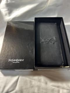 ★美品★ サンローラン 長財布 ラウンドファスナー YSL ブラック 大容量のサムネイル