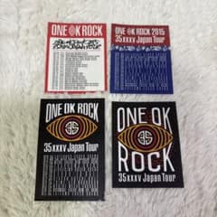 ONE OK ROCK 35xxxv ステッカーセット(非売品ポストカード付) - メルカリ