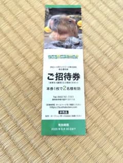 伊豆シャボテン動物公園　ご招待券のサムネイル
