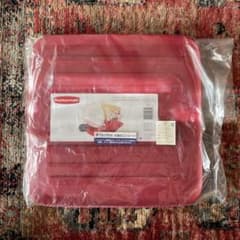 ラバーメイド（Rubbermaid）　水切りかご用水切りトレー　赤のサムネイル