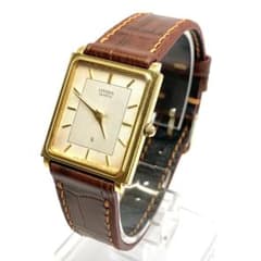 R7-2601 CITIZEN 3620 クォーツ 腕時計 ゴールド/ブラウン - メルカリ