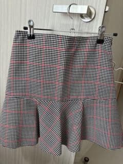 RED VALENTINO レッドヴァレンティノ 千鳥柄 チェックミニスカート 