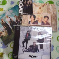 GOAT Number_i CD 特典ステッカー付きのサムネイル