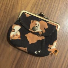 柴犬柄 しばいぬ がま口 コインケース 小銭入れのサムネイル