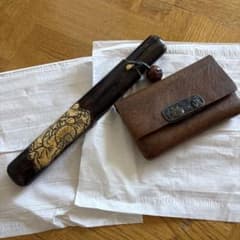 アンティーク 矢立 煙草入れ 根付 骨董品 - メルカリ